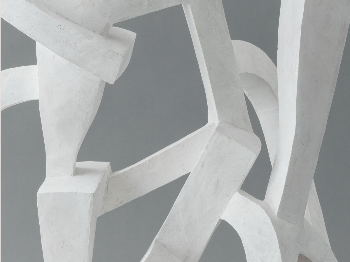 A poster advertisement for the symposium "Japan Past & Present: Reimagining a Global Field," to be held at Waseda University May 29-31, 2025. The image is in grayscale and closeup of a white sculpture that looks like a network.